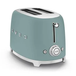Smeg2-Schlitz-Toaster TSF01 31 cm 950 W 50's Style emerald green