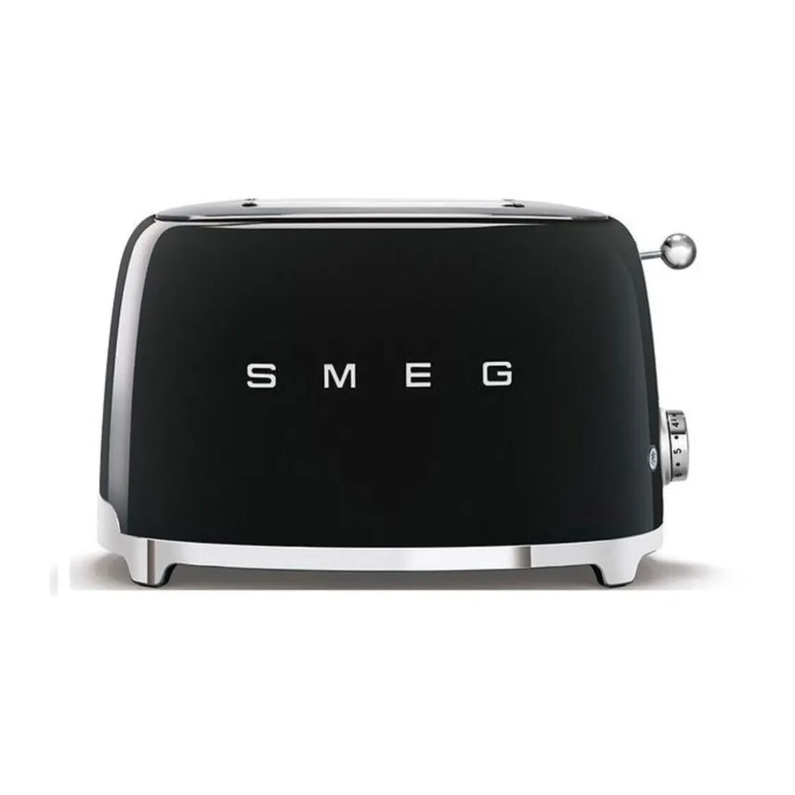 Smeg2-Schlitz-Toaster TSF01 950 W 50's Style schwarz