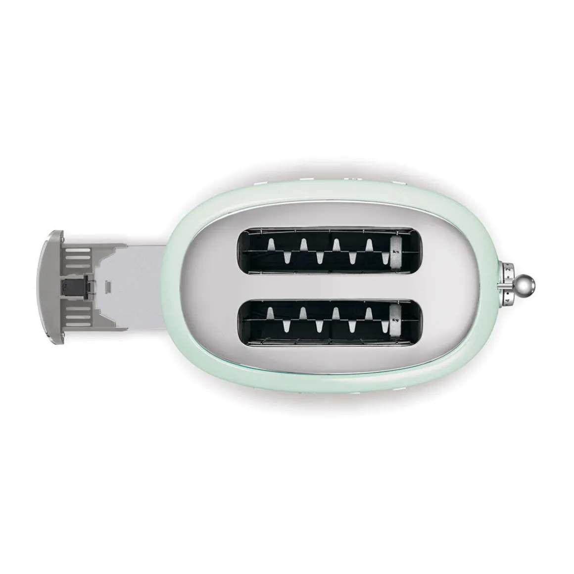 Smeg2-Schlitz-Toaster TSF01 31x19x20 cm 950 W 50's Style pastellgrün