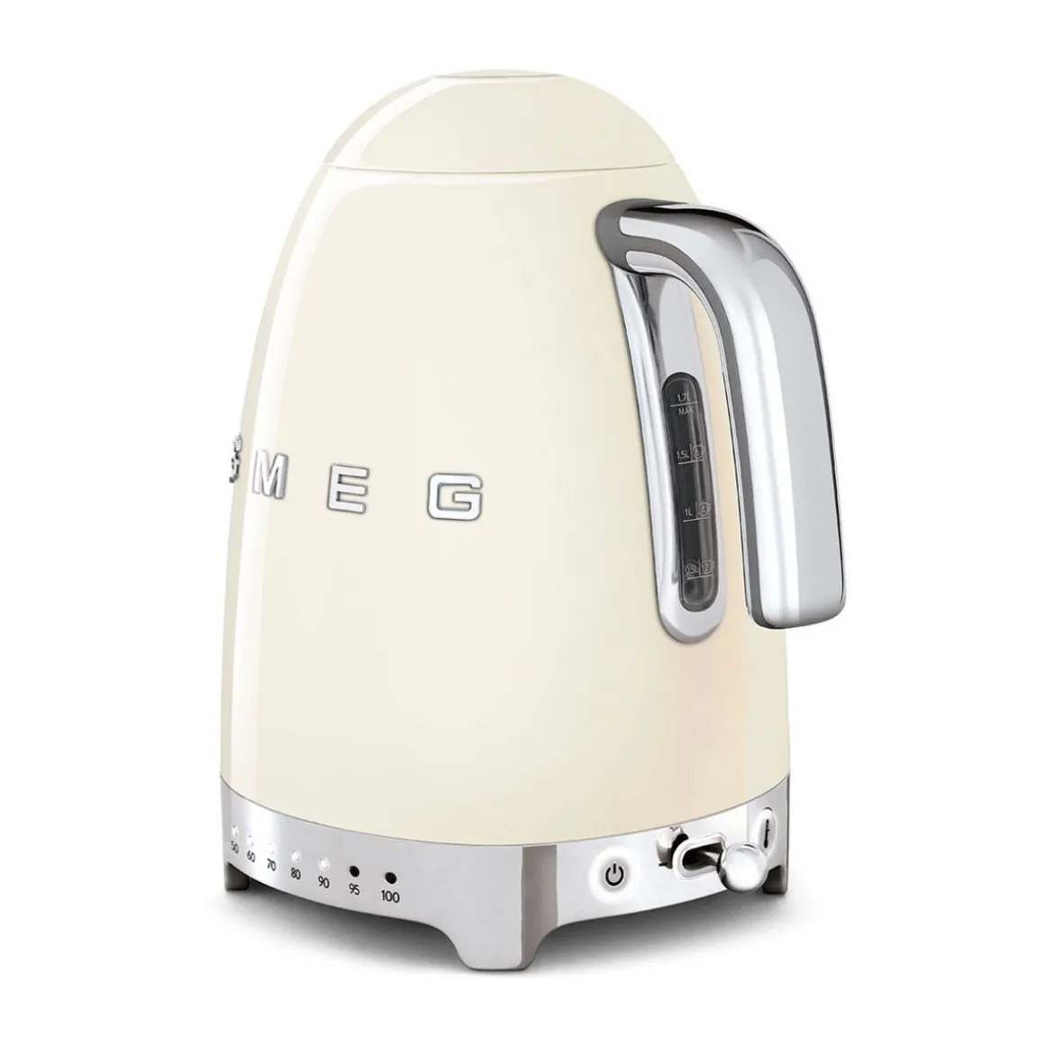 SmegWasserkocher KLF04 1,7 l 2400 W 50's Style creme