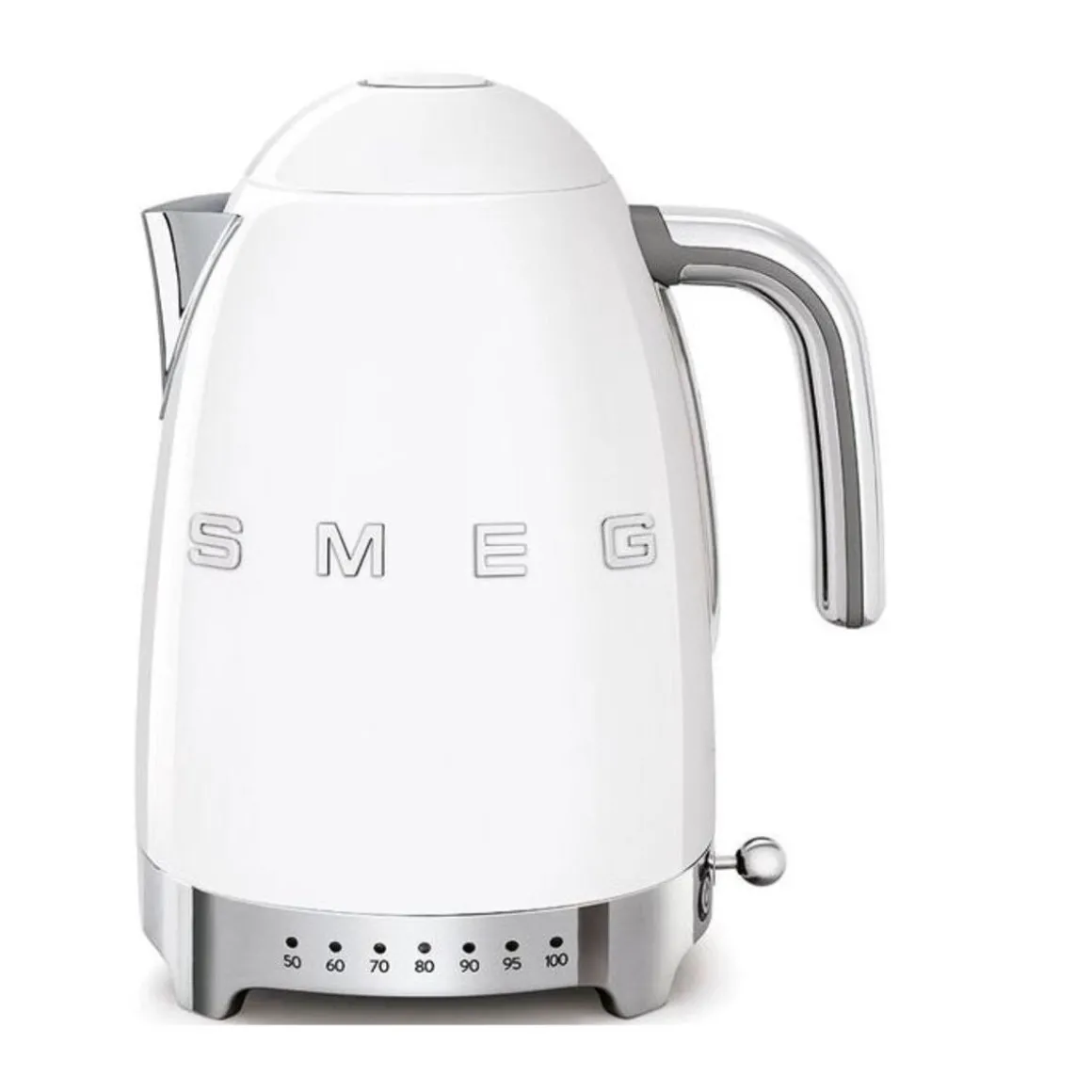 SmegWasserkocher KLF04 1,7 l 2400 W 50’s Style weiss