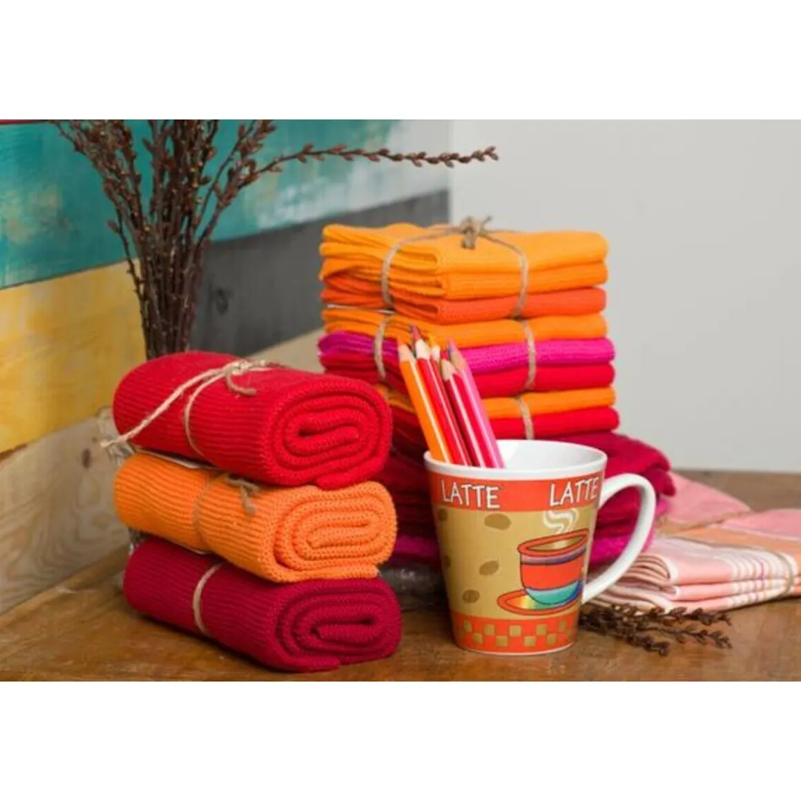 SolwangWischtücher 3er-Pack rot kombi