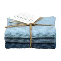 SolwangWischtücher 3er-Pack antikblau kombi