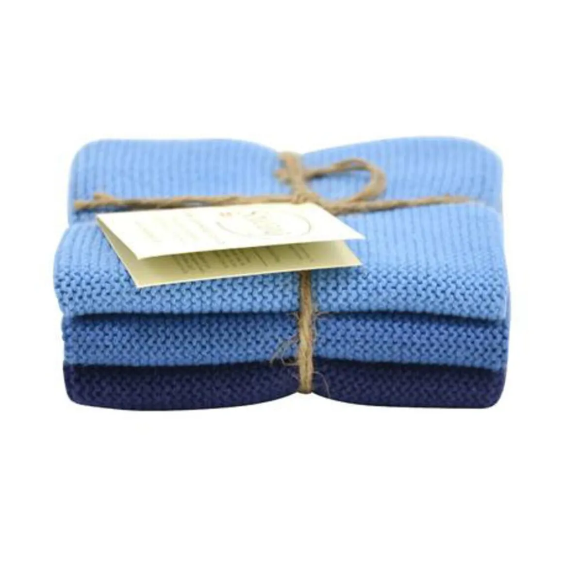 SolwangWischtücher 3er-Pack staubiges blau kombi