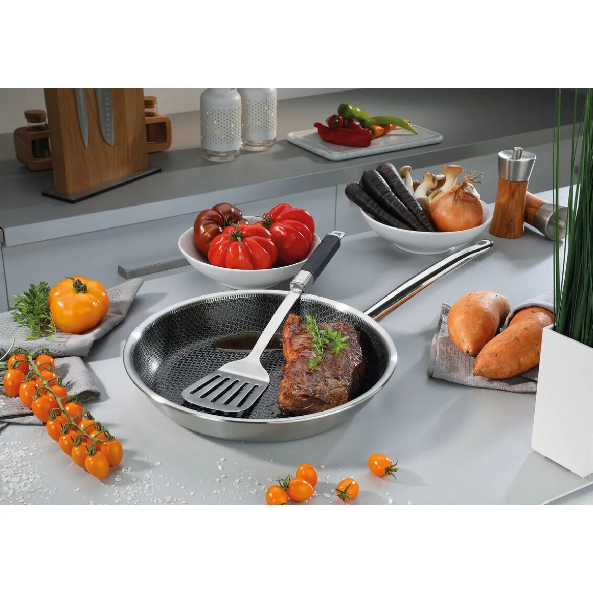 SpringBratpfanne 28 cm Vulcano Cut Resist Pure