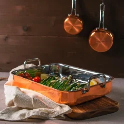 SpringBräter eckig 35x25cm Culinox nicht induktiv