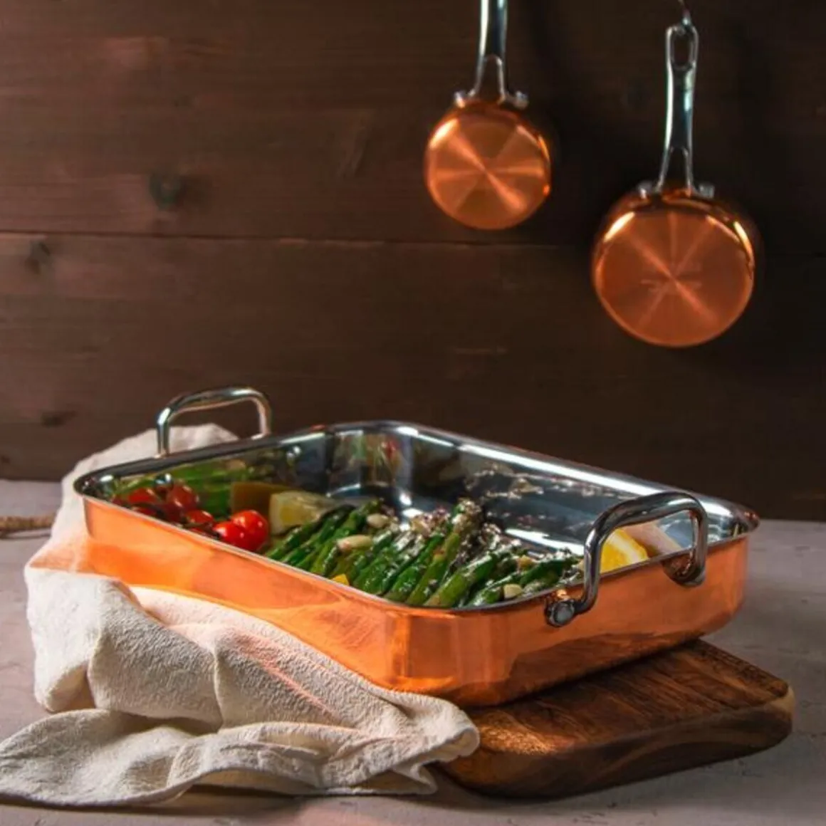 SpringBräter eckig 35x25cm Culinox nicht induktiv