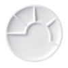 SpringFondueteller 23 cm weiß