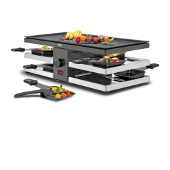 SpringRaclette für 8 47x24x16 cm Fun schwarz