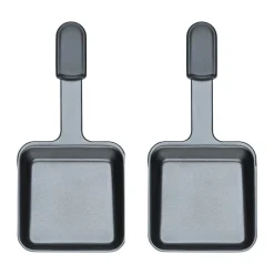 SpringRaclette-Pfännchen zu Raclette Pizza für 6 2er-Set anthrazit