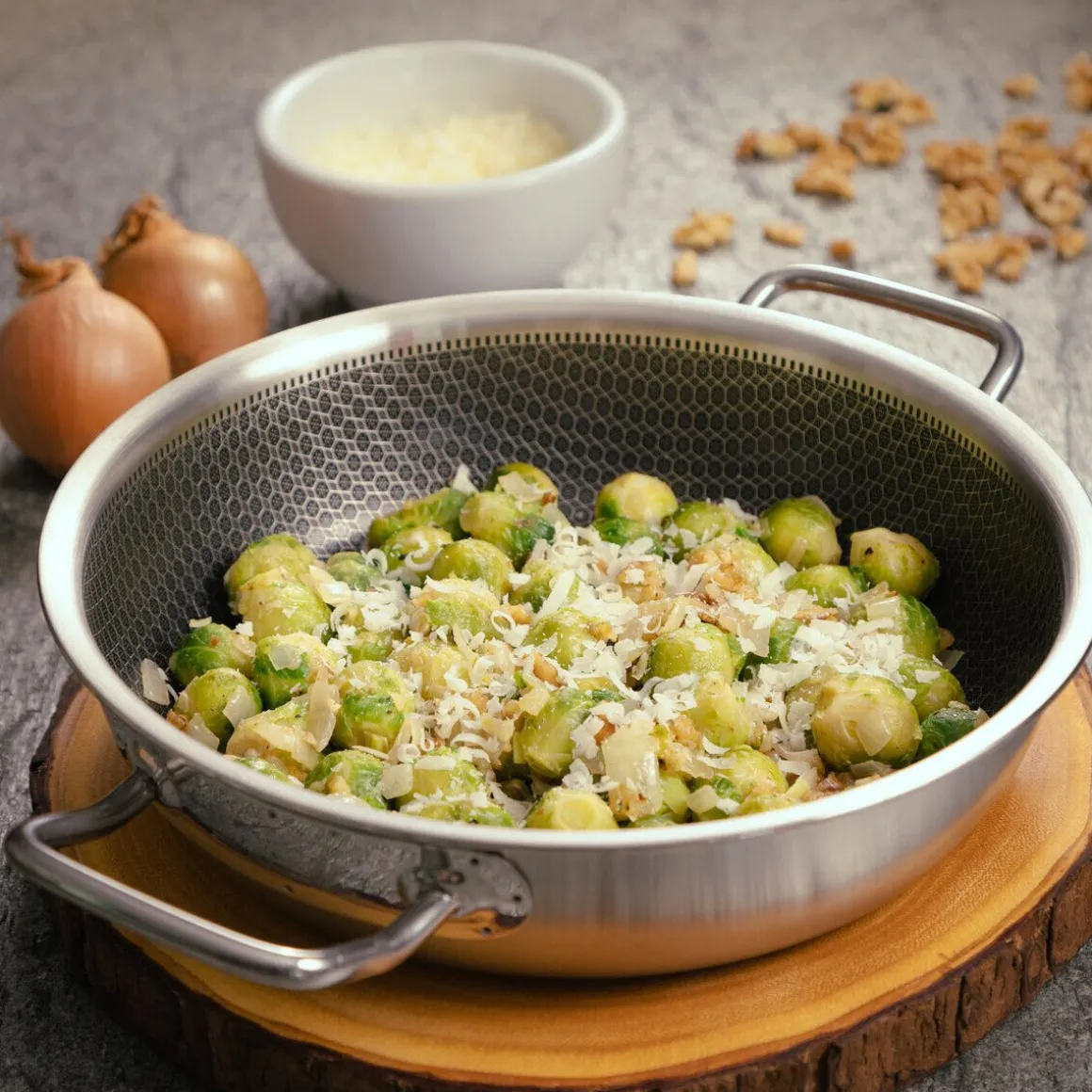 SpringServierpfanne 28 cm Vulcano Cut Resist Pure