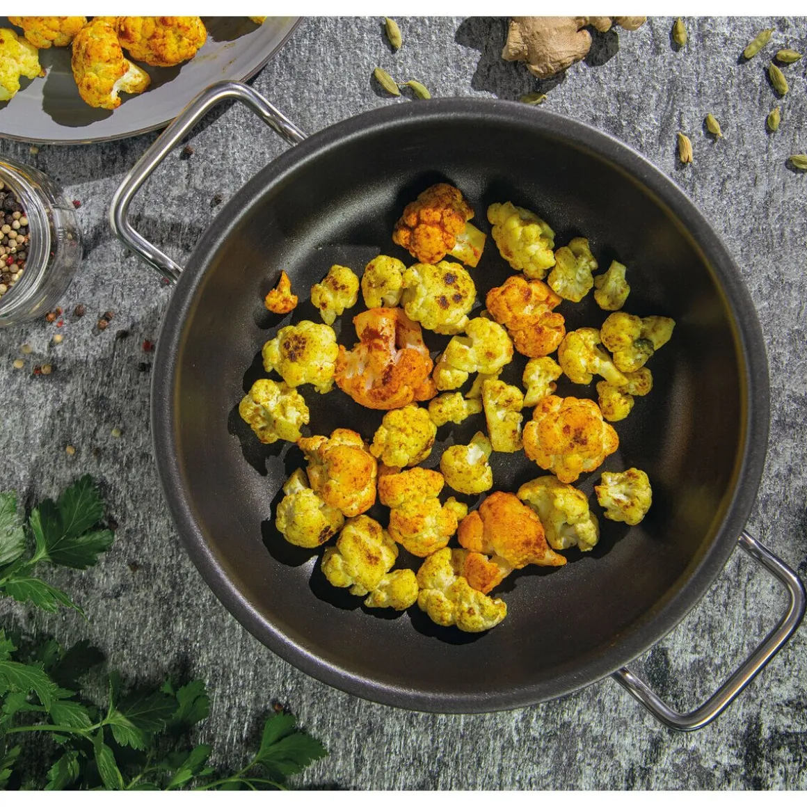 SpringServierpfanne XL 32cm hoch Vulcano Classic