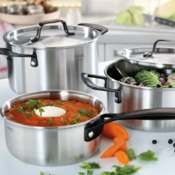 SpringTopf-Set 5-tlg. Gourmet schwarz