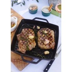 StaubGrillpfanne 28x28 cm schwarz