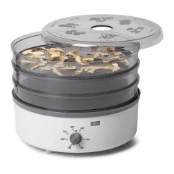 StöckliDörrgerät Dörrex mit 3 Metallgittern 27,5 cm hellgrau