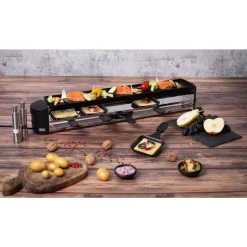 StöckliRaclette Cheeseboard Six für 6 68 cm anthrazit