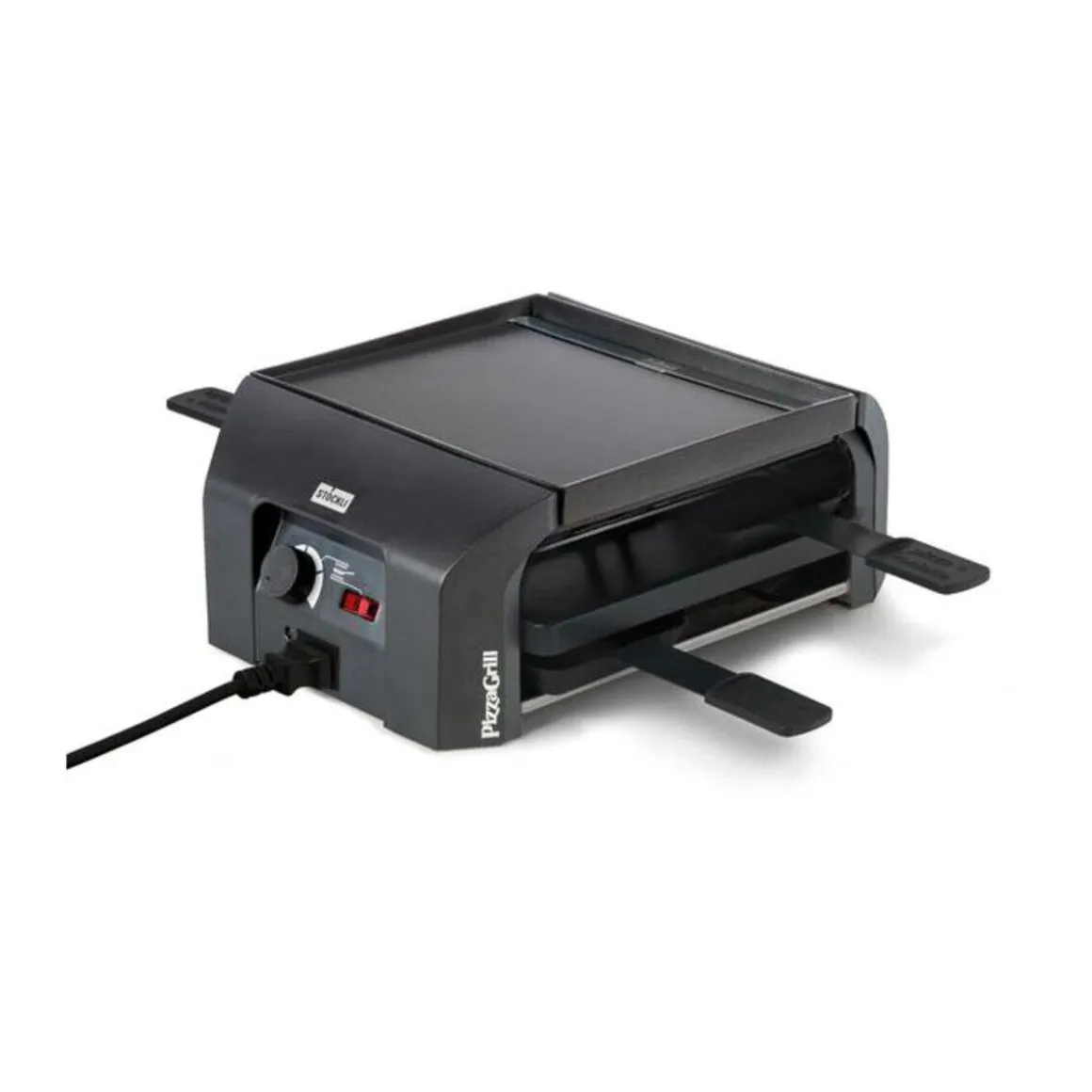 StöckliRaclette PizzaGrill für 4 33x24x13 cm anthrazit