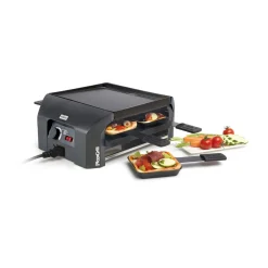 StöckliRaclette PizzaGrill für 4 33x24x13 cm anthrazit