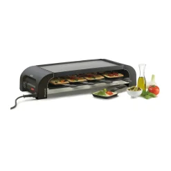 StöckliRaclette PizzaGrill für 8 59x23x13 cm anthrazit