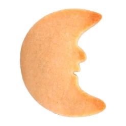 StädterAusstecher Mond mit Gesicht 6 cm edelstahl