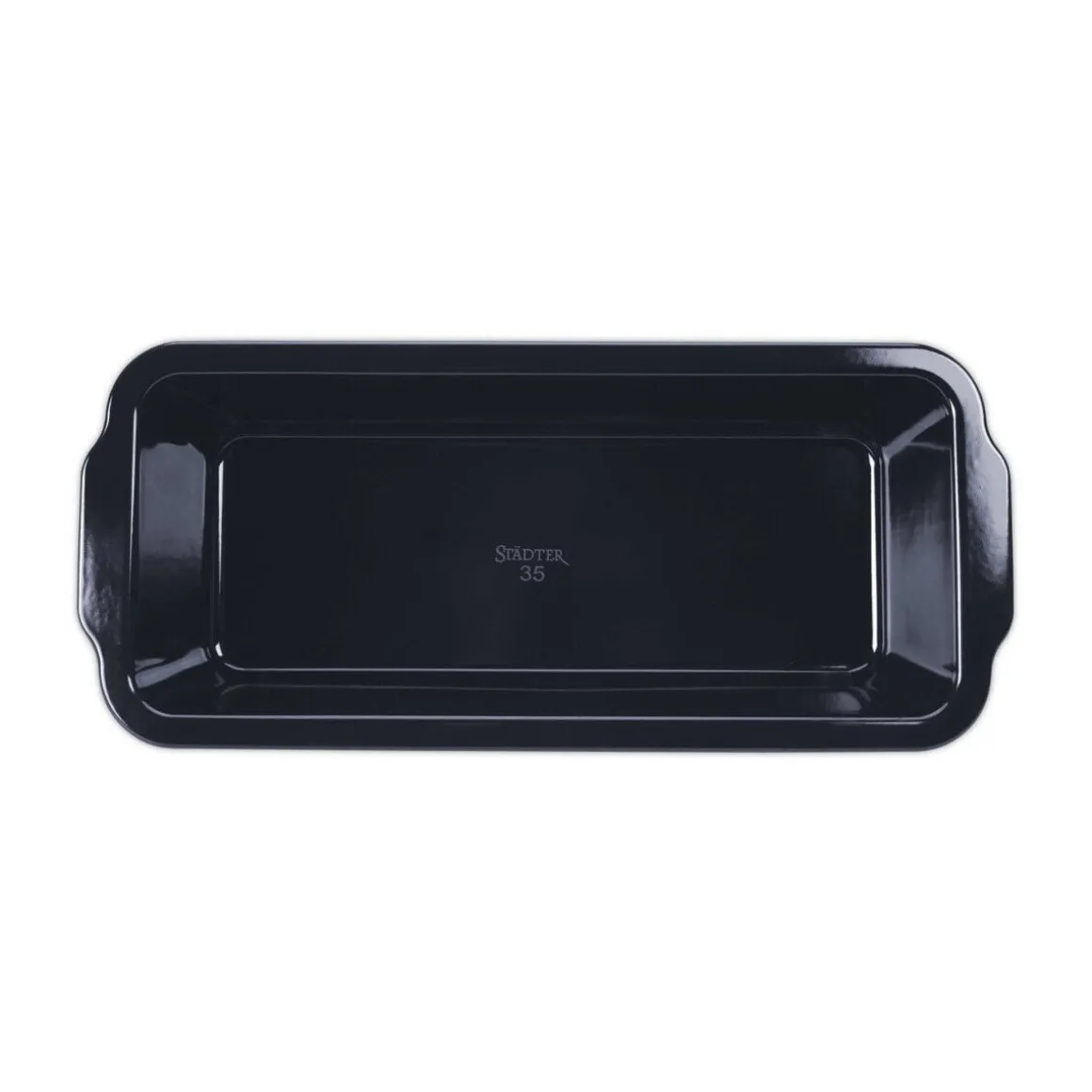 StädterBrotbackform Emaille 35 cm We love baking Black Edition