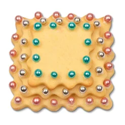 StädterTerrassen-Ausstecher Quadrat gewellt 3er-Set edelstahl