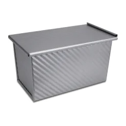 StädterToastbrotform mit Deckel 22x12x11 cm We love baking grau