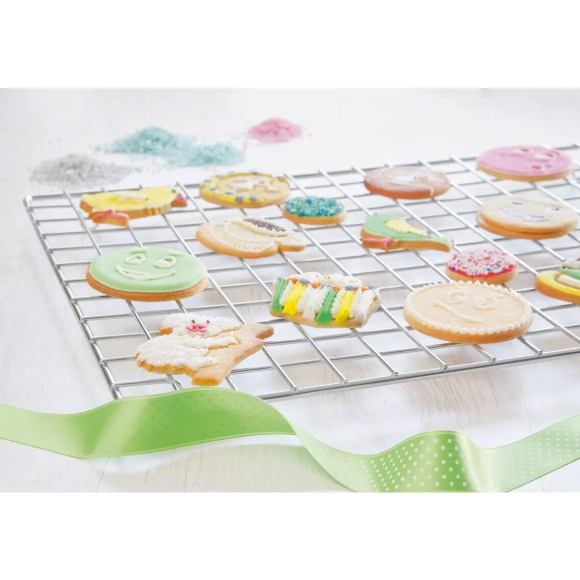 StädterTorten-/Kühlgitter 45x32 cm grau