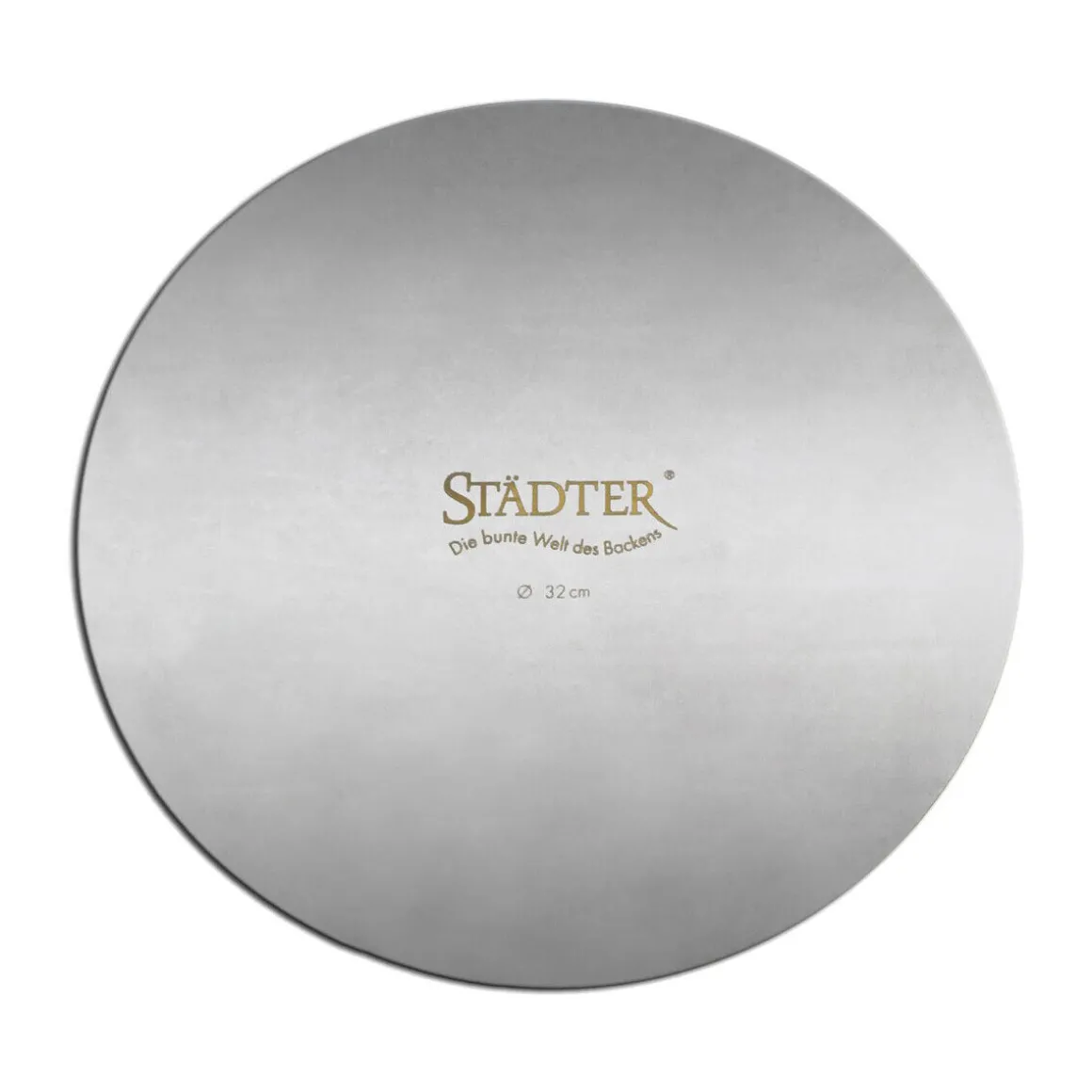 StädterTortenunterlage 32 cm edelstahl