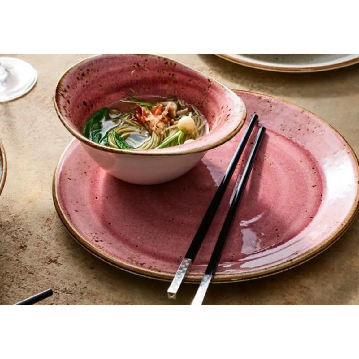 SteeliteCoupe Teller 30,5cm Craft Raspberry