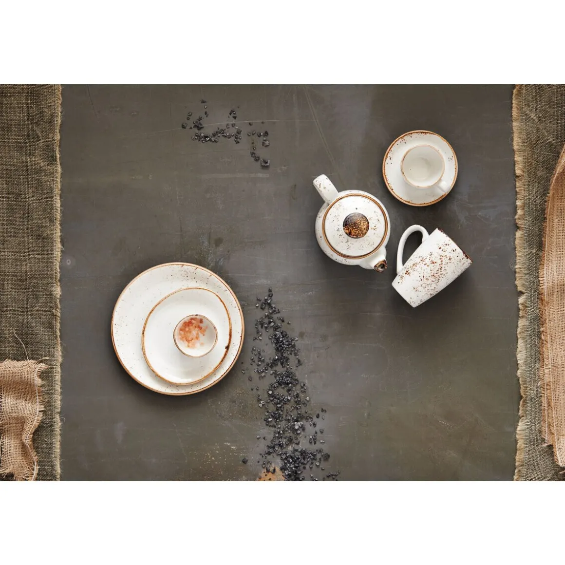 SteeliteEspresso - Obere nieder 8,5cl Empire 1155 Craft White