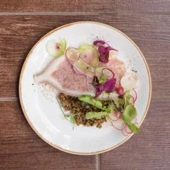 SteeliteTeller 28 cm coup 1155 Craft White