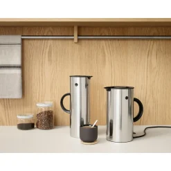 SteltonIsolierkanne 1l Edelstahl glänzend
