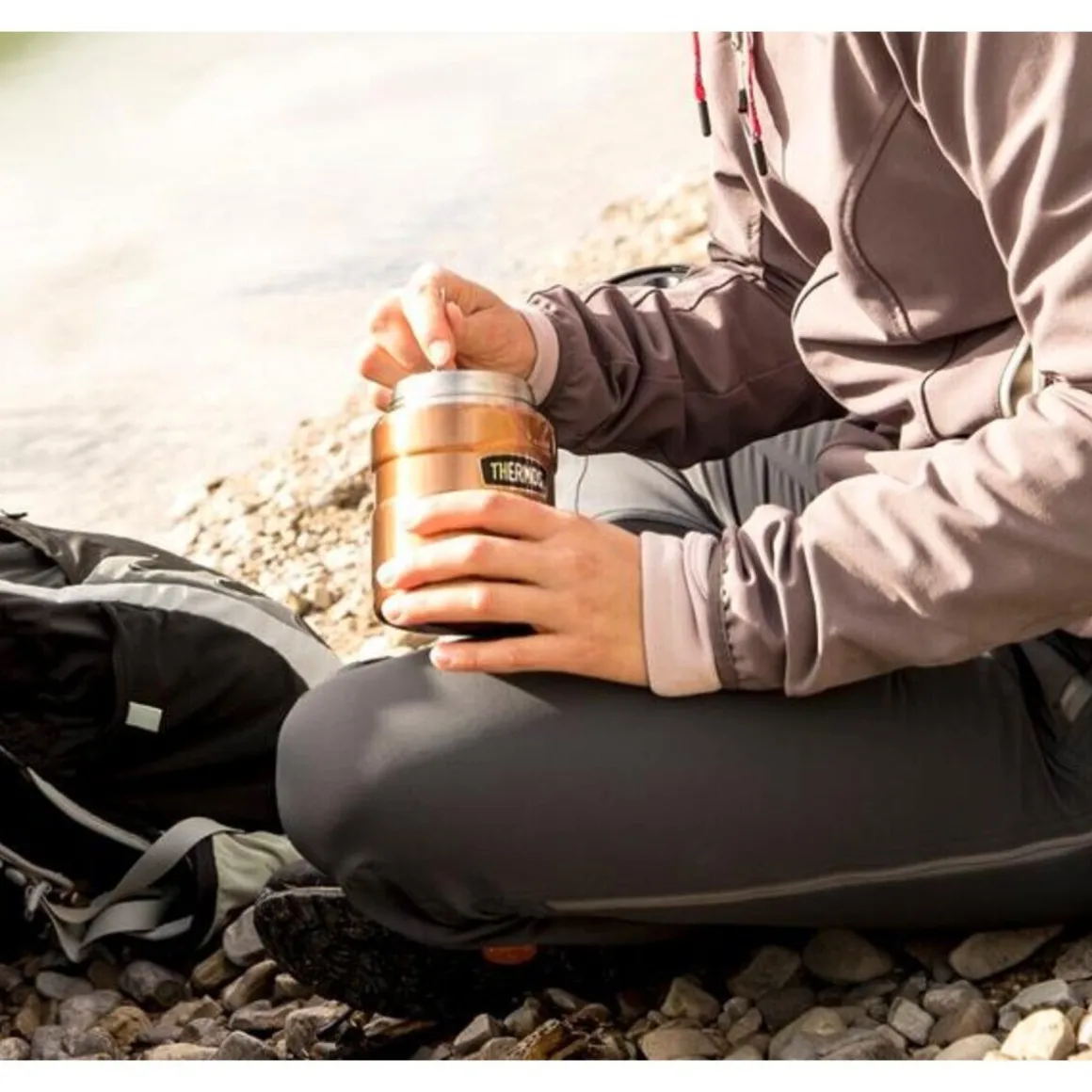 ThermosIsolier-Speisegefäß 0,71 l Stainless King Food Jar steel