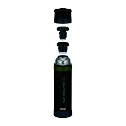 ThermosThermosflasche 0,9 l Mountain Beverage Bottle schwarz