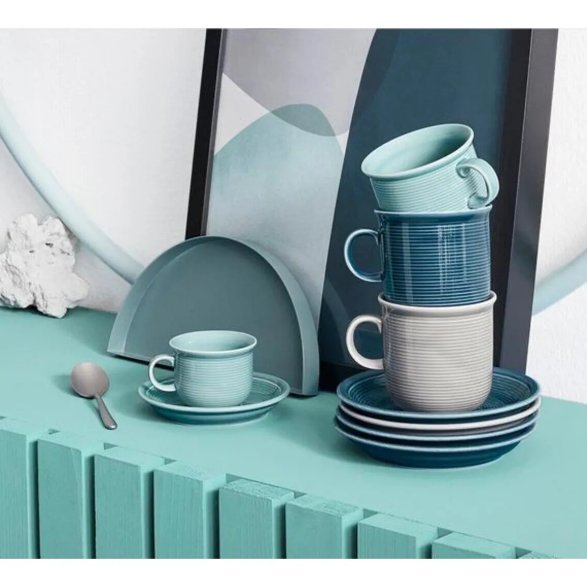 ThomasEspresso-Untertasse 11 cm Trend Colour Moon Grey