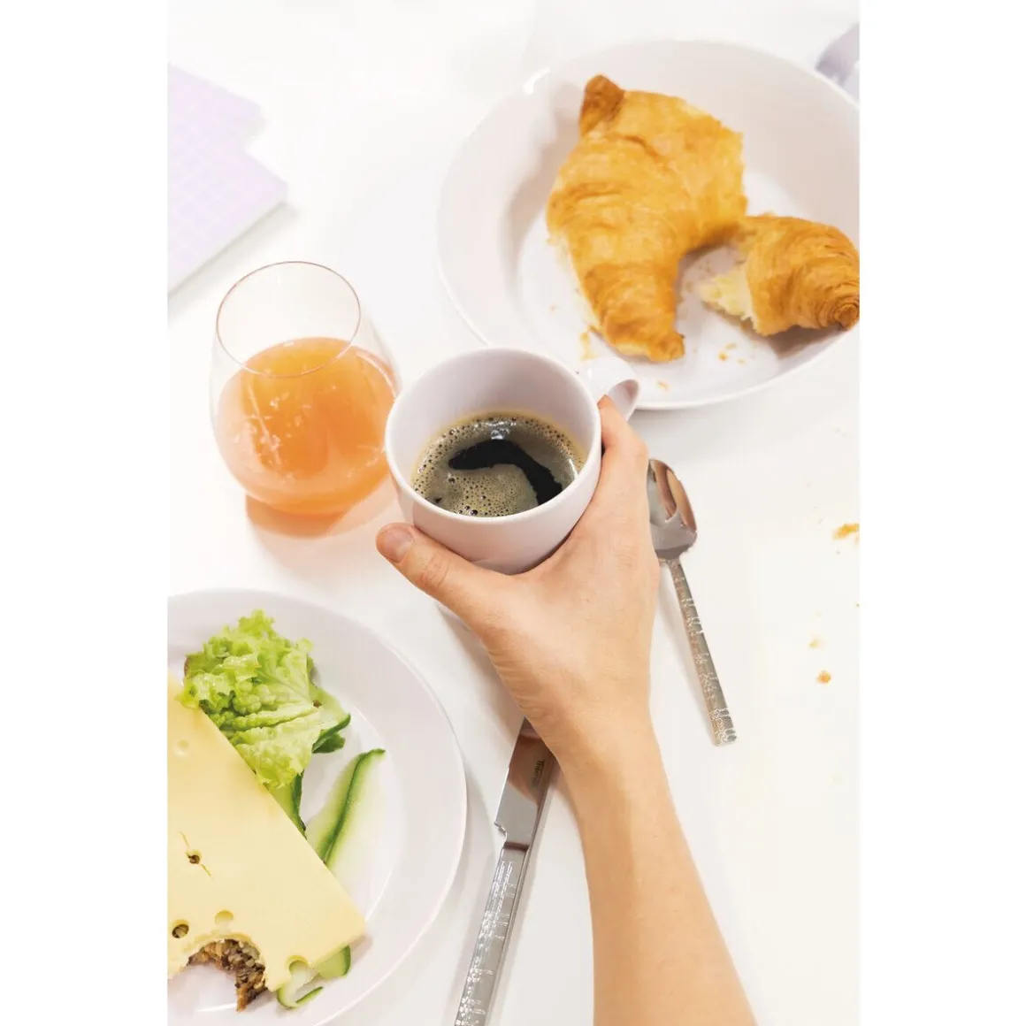 ThomasFrühstücksteller 22 cm Tric Lilac Cloud