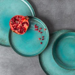 TischweltFrühstücksteller 20 cm Marrakesch Aqua