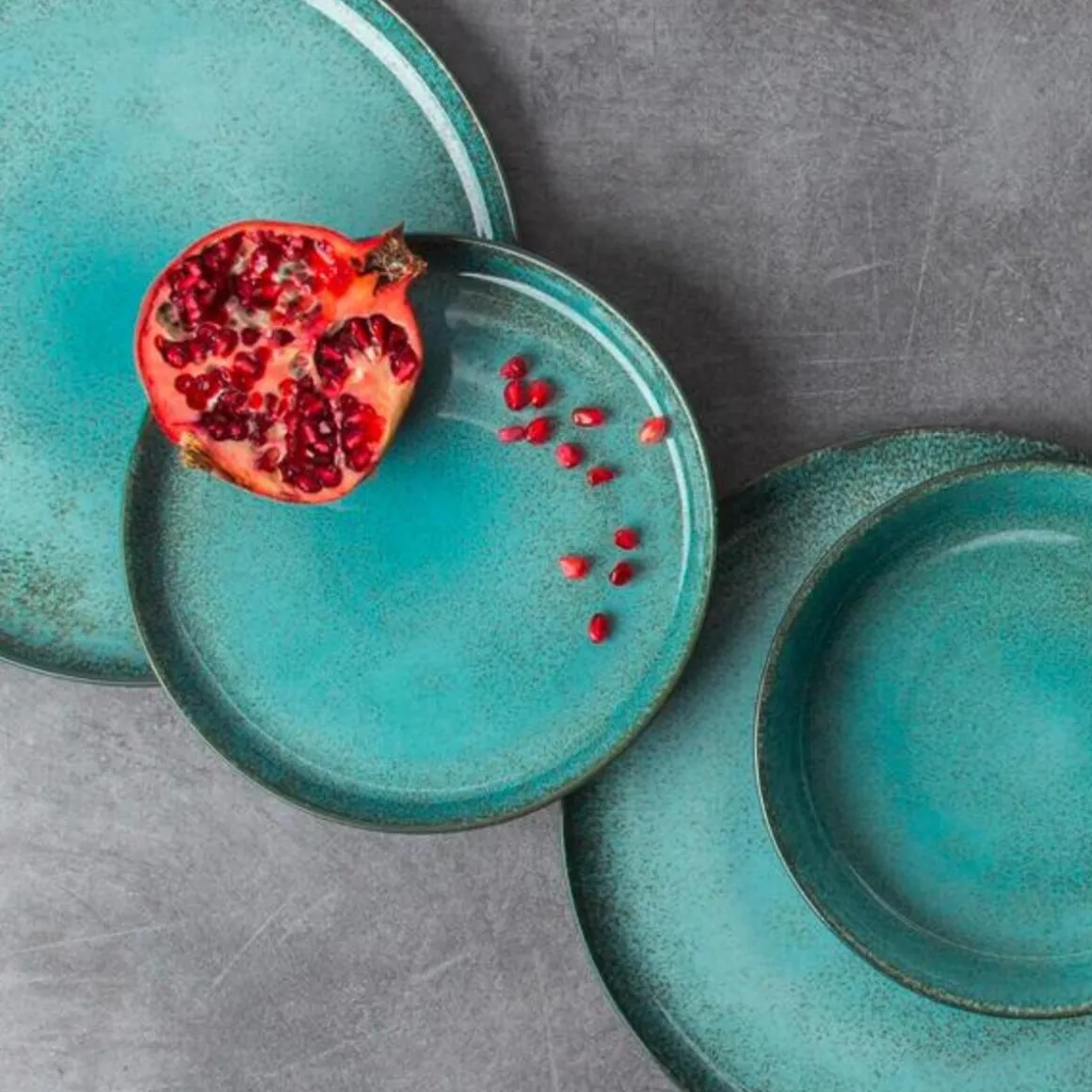 TischweltFrühstücksteller 20 cm Marrakesch Aqua