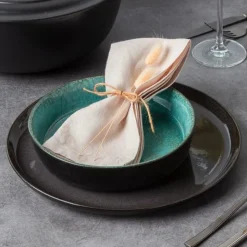 TischweltFrühstücksteller 20 cm Marrakesch Aqua