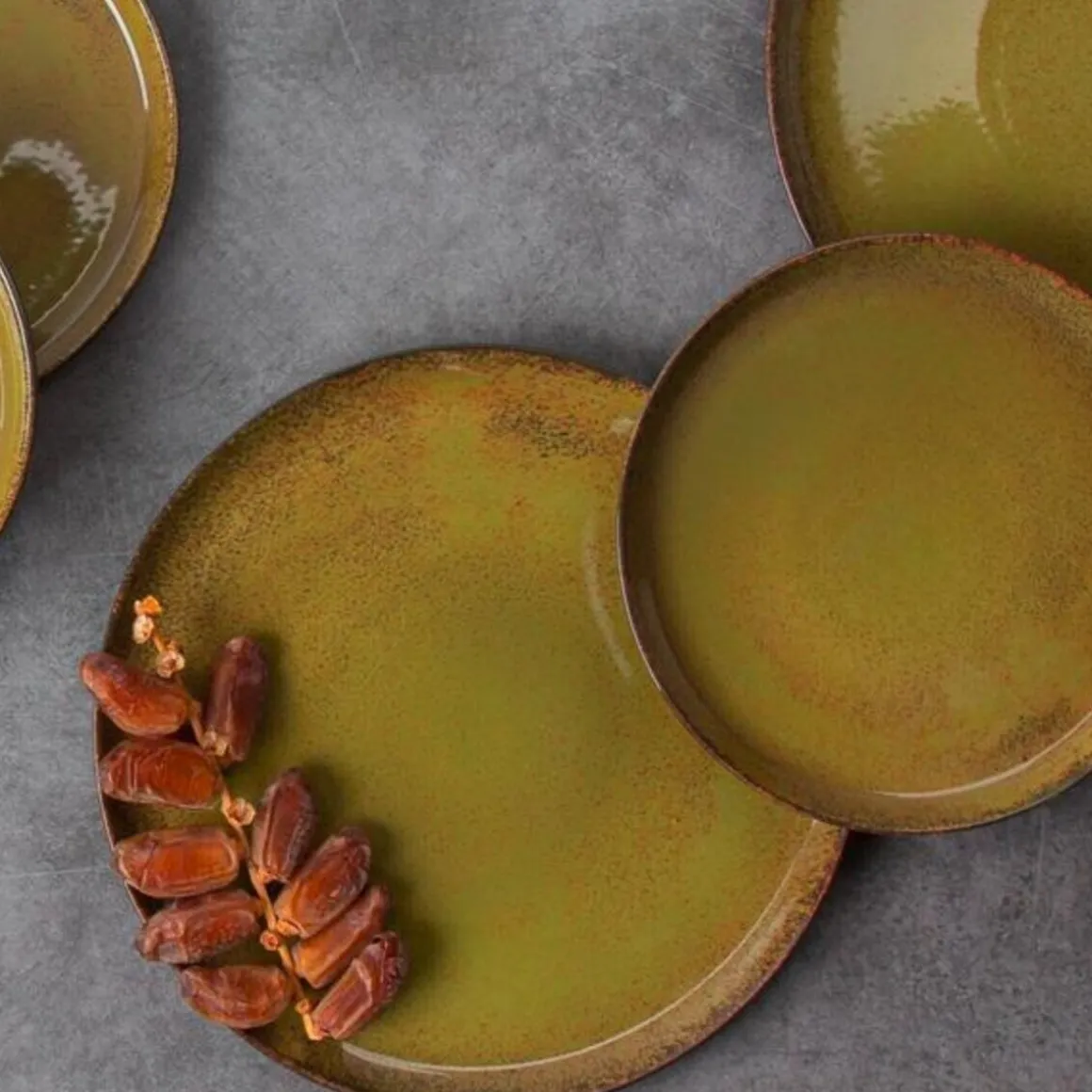 TischweltFrühstücksteller 20 cm Marrakesch Olive