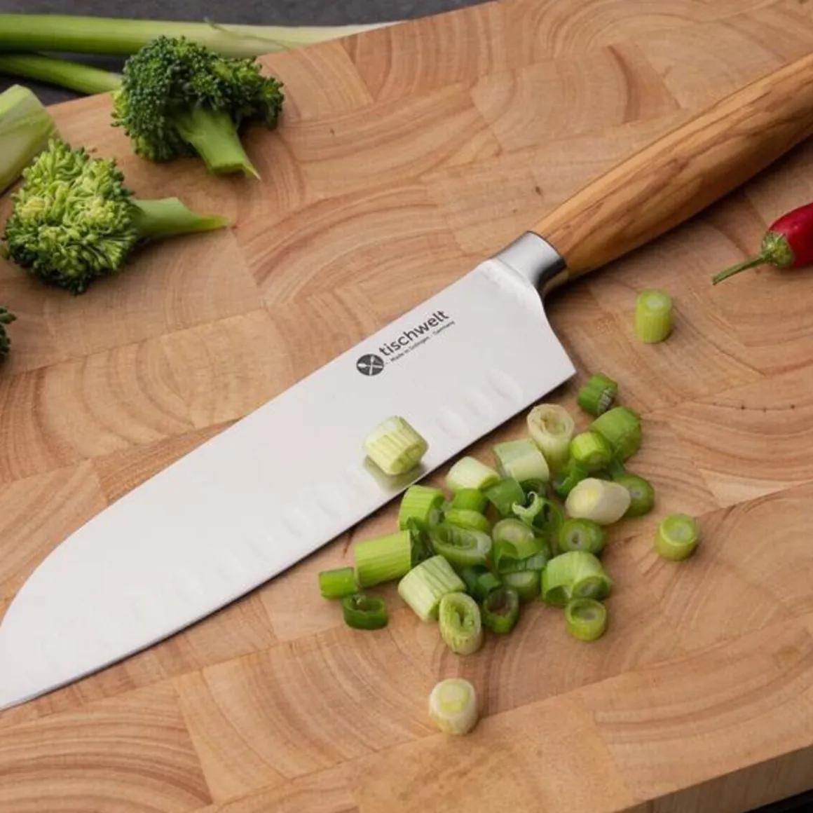 TischweltSantokumesser 16 cm Nature