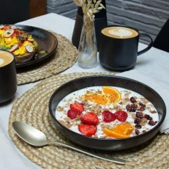 TischweltSchale 21 cm Java schwarz