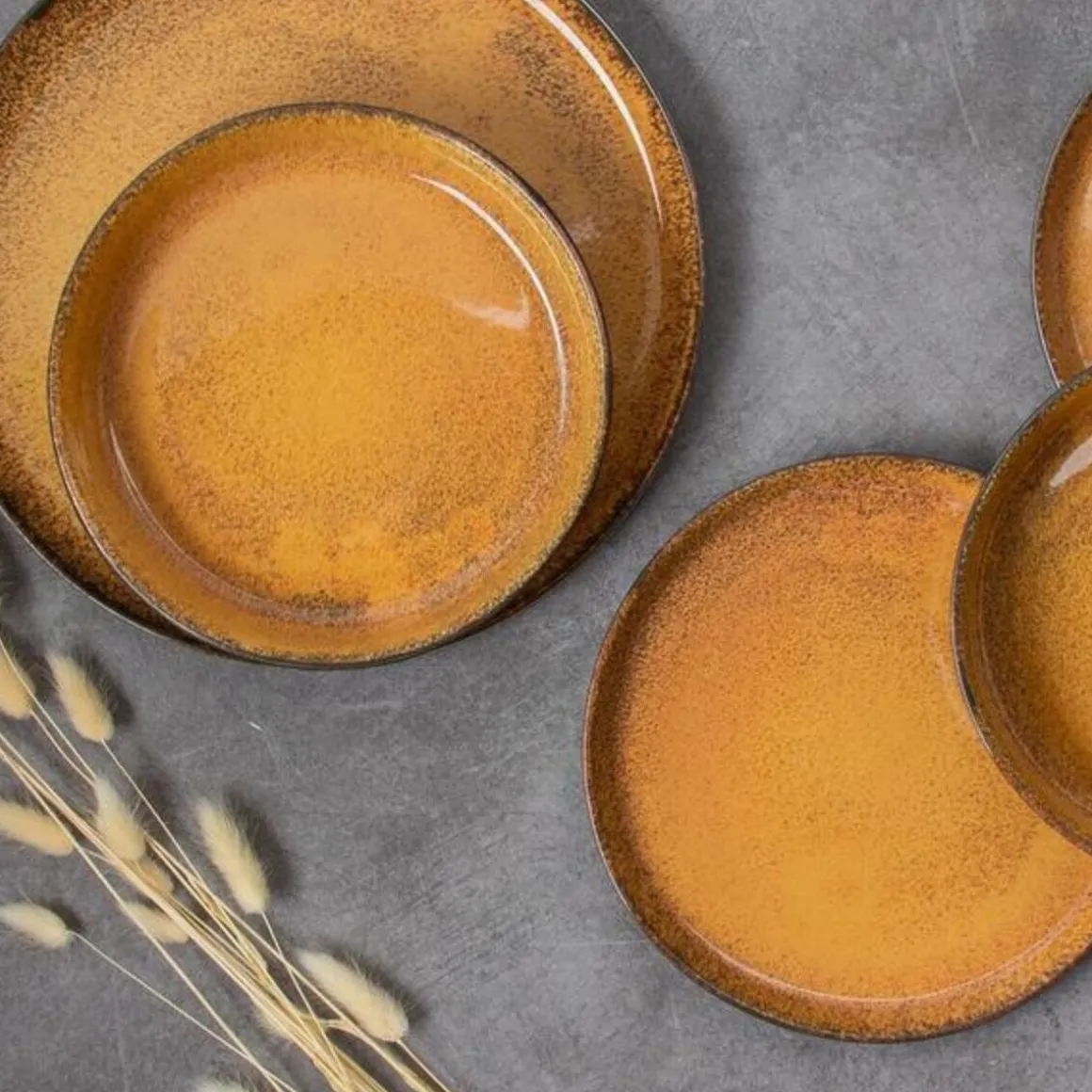 TischweltSpeiseteller 27 cm Marrakesch Safran