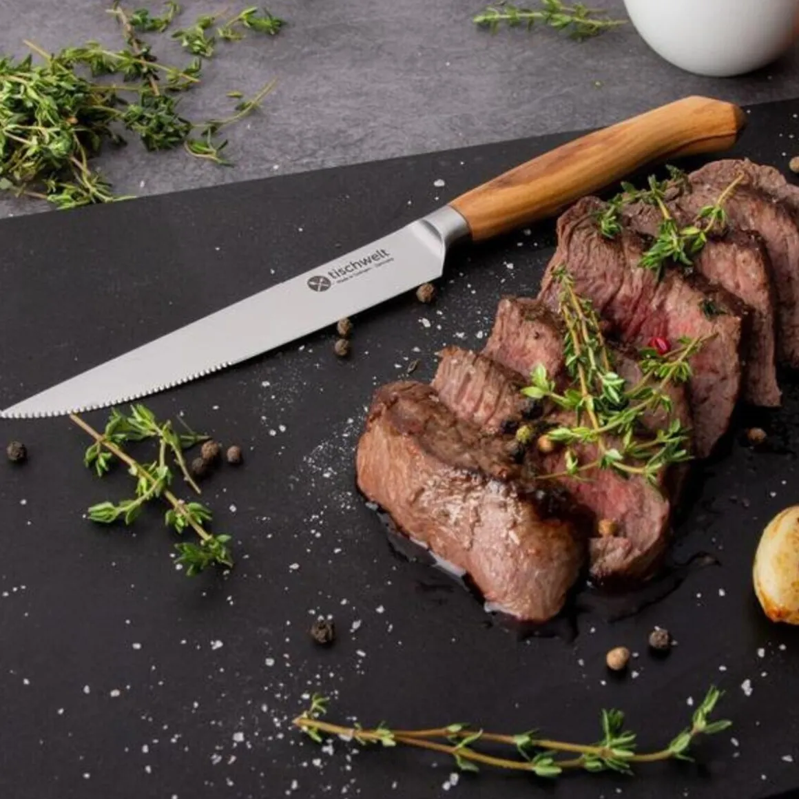 TischweltSteakmesser 12 cm Nature