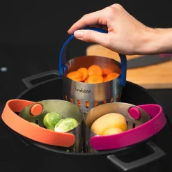 TrebonnGarkörbchen 13 cm Cookin’Pod Pro blau