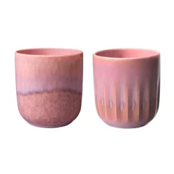 Villeroy & BochBecher 2er-Set Perlemor Coral