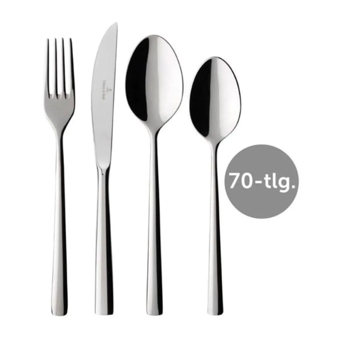 Villeroy & BochBesteck-Set 70-tlg. Piemont Edelstahl