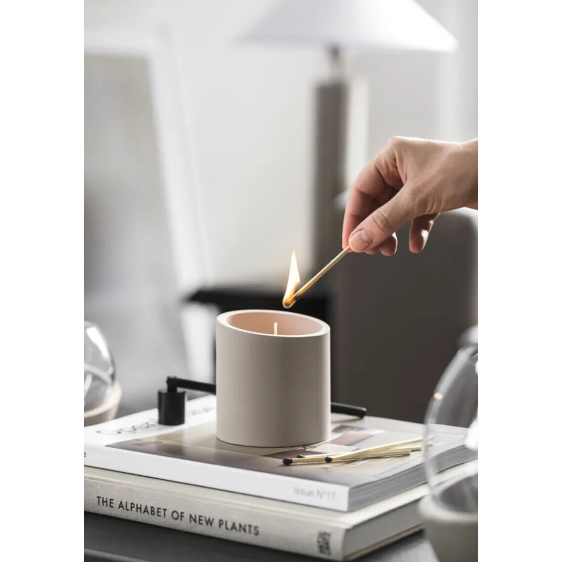 Villeroy & BochDuftkerze Energy 9 cm NewMoon Home Beige