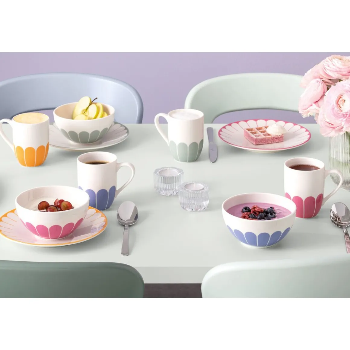 Villeroy & BochFrühstücks-/Dessertteller 21 cm Fleur vert